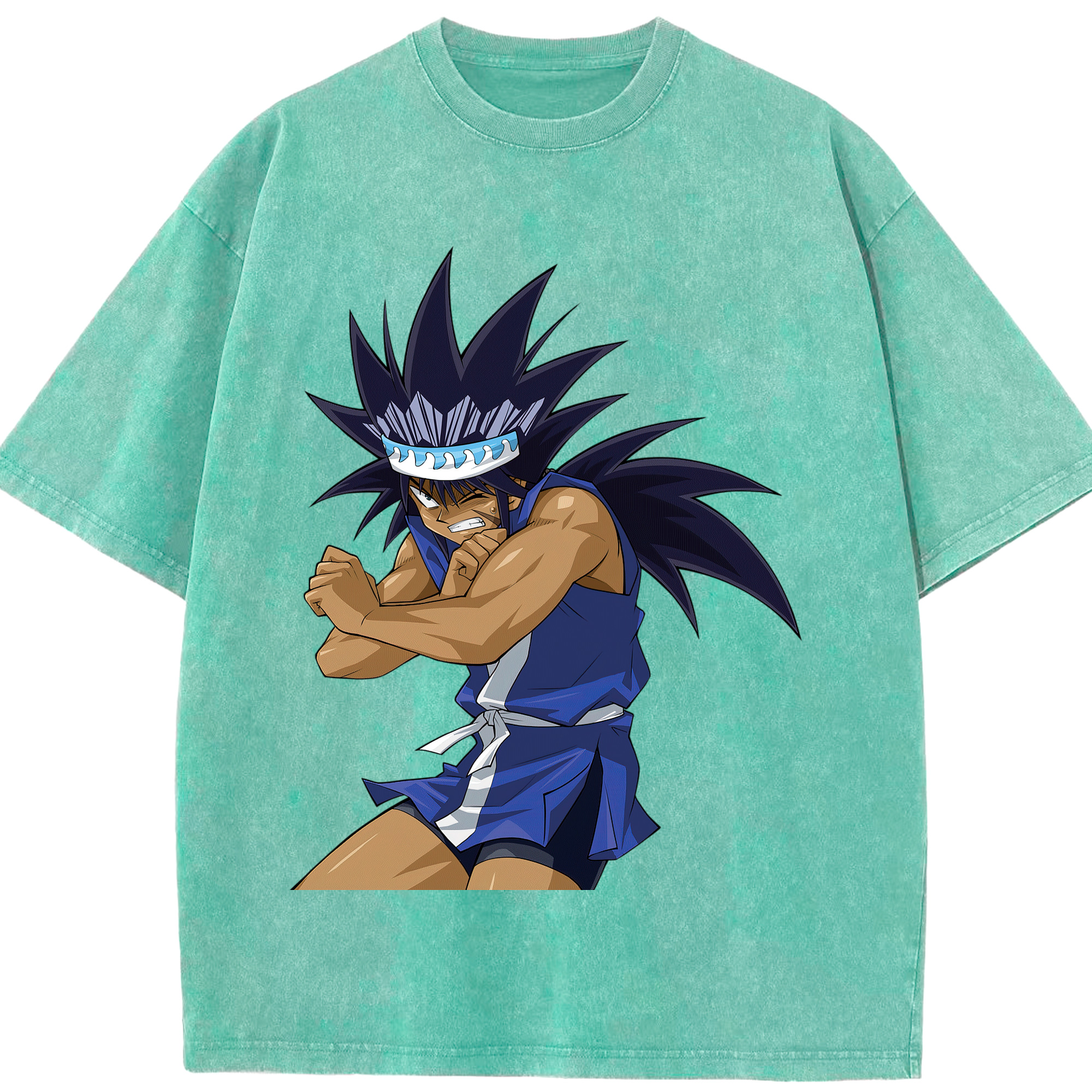 （画像用） 遊☆戯☆王 Yu-Gi-Oh! 綿100% ヴィンテージ風 半袖Tシャツ（フロントプリント）